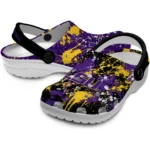 lsu-tigers-clog-personalized-splatter-splash-purple-black-best-selling.webp