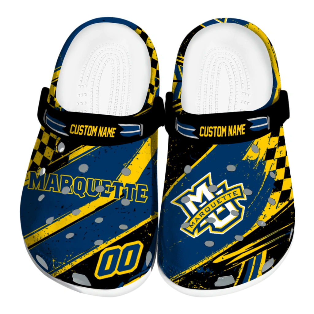 marquette-golden-eagles-clog-custom-checkered-streaks-blue-black-best-selling.webp marquette golden eagles clog custom checkered streaks blue black best selling