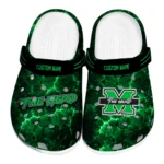 marshall-thundering-herd-clog-custom-cracked-energy-green-black-best-selling.webp