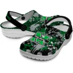 marshall-thundering-herd-clog-custom-splatter-splash-green-black-best-selling.webp