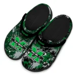 marshall-thundering-herd-clog-custom-splatter-splash-green-black-best-selling.webp