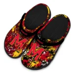 maryland-terrapins-clog-customized-splatter-splash-red-black-best-selling.webp