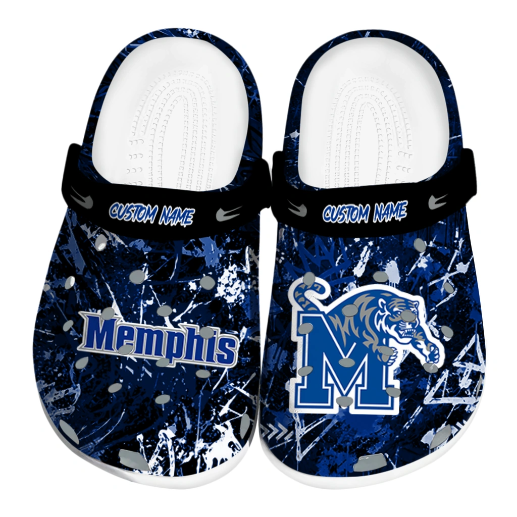 memphis-tigers-clog-customized-graffiti-burst-blue-black-best-selling.webp memphis tigers clog customized graffiti burst blue black best selling