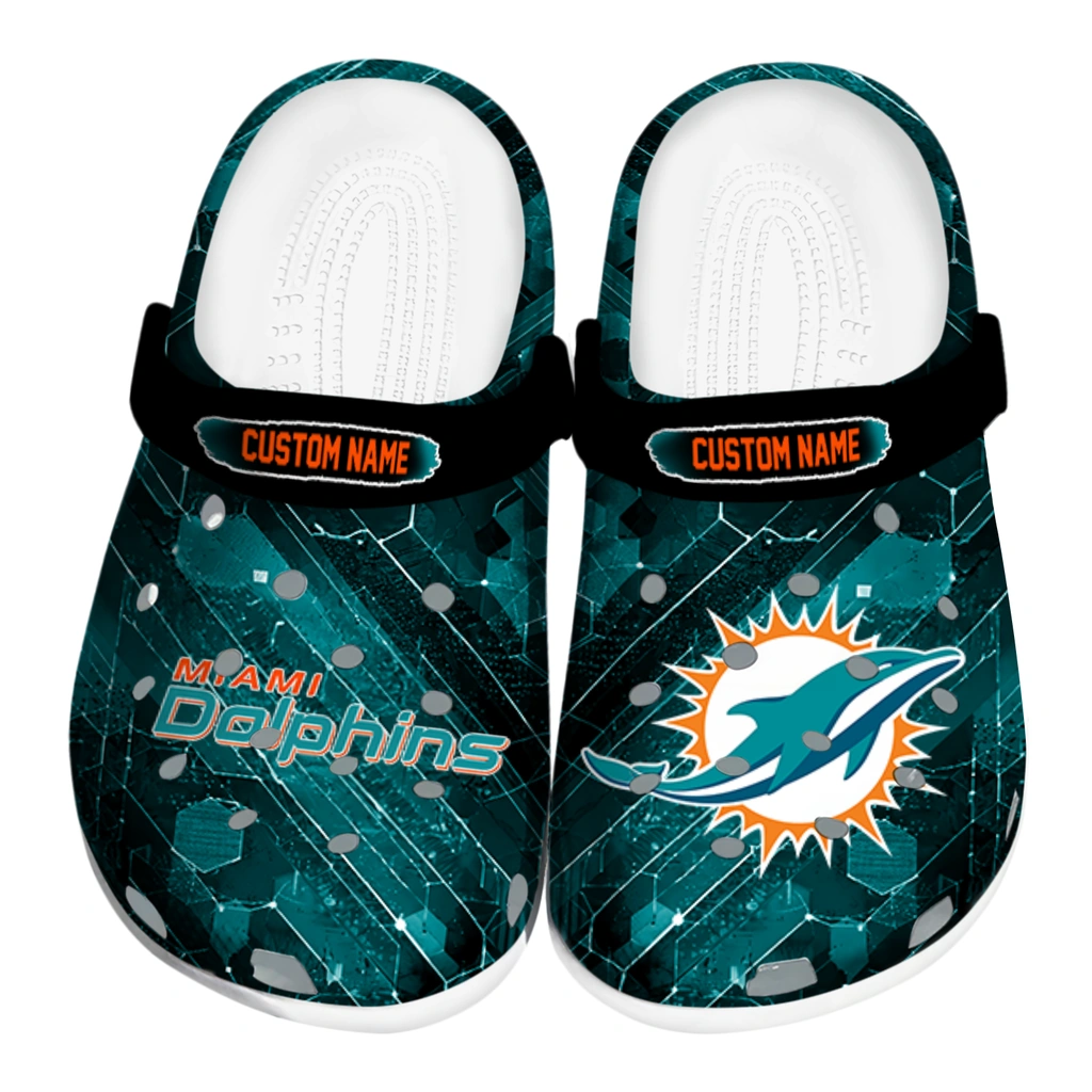 miami-dolphins-clog-custom-circuit-geometry-aqua-black-best-selling.webp miami dolphins clog custom circuit geometry aqua black best selling