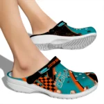 miami-dolphins-clog-personalized-checkered-streaks-aqua-black-best-selling.webp