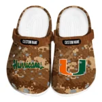 Miami Hurricanes Clogs - Custom Digital Camo Orange 1 miami-hurricanes-clog-custom-digital-camo-orange-best-selling.webp