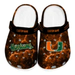 Miami Hurricanes Clogs - Customized Cracked Energy Orange Black 1 miami-hurricanes-clog-customized-cracked-energy-orange-black-best-selling.webp