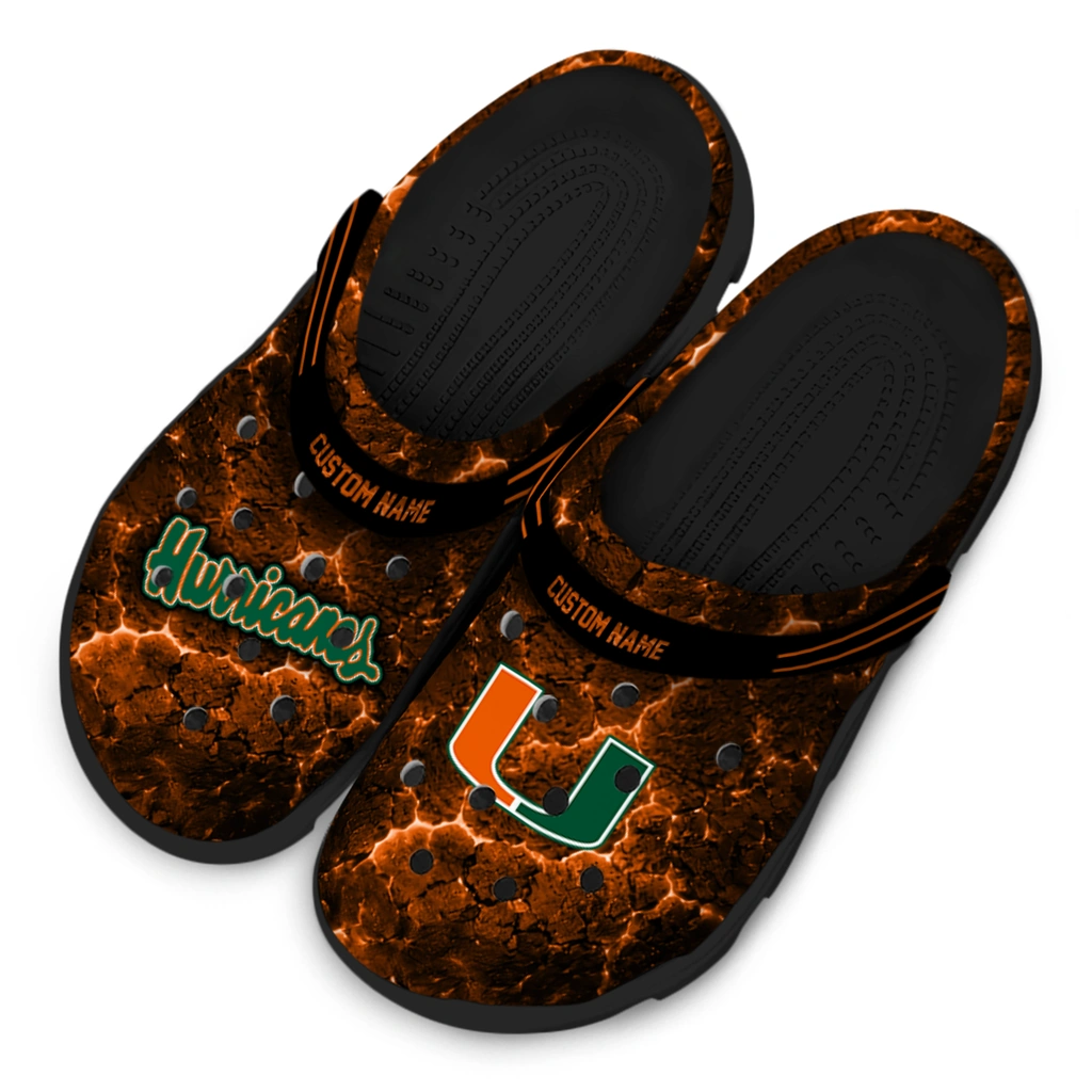 miami-hurricanes-clog-customized-cracked-energy-orange-black-latest-model.webp