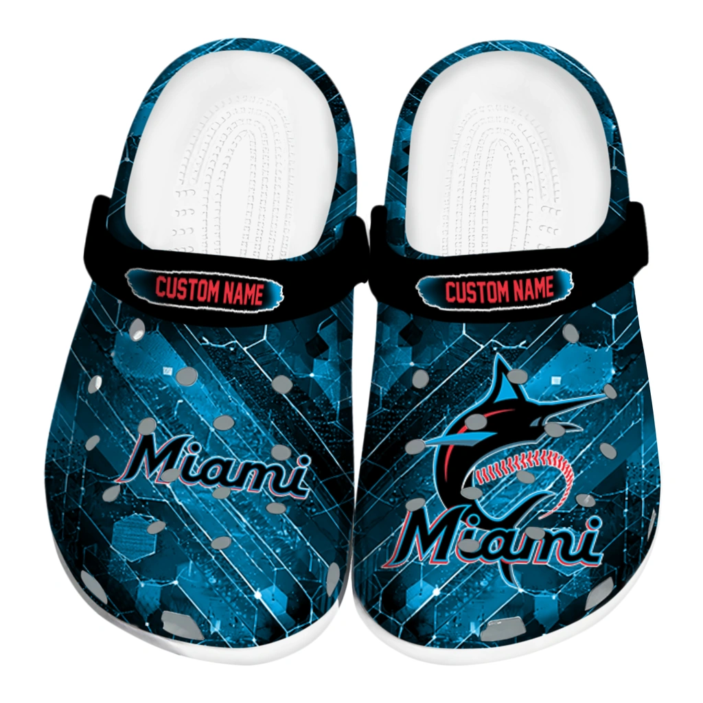 miami-marlins-clog-customized-circuit-geometry-blue-black-best-selling.webp miami marlins clog customized circuit geometry blue black best selling