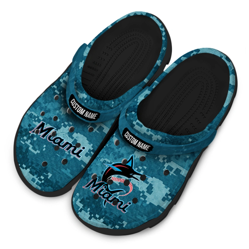 miami-marlins-clog-customized-digital-camo-blue-latest-model.webp