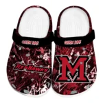 Miami RedHawks Clogs - Personalized Graffiti Burst Red Black 1 miami-redhawks-clog-personalized-graffiti-burst-red-black-best-selling.webp