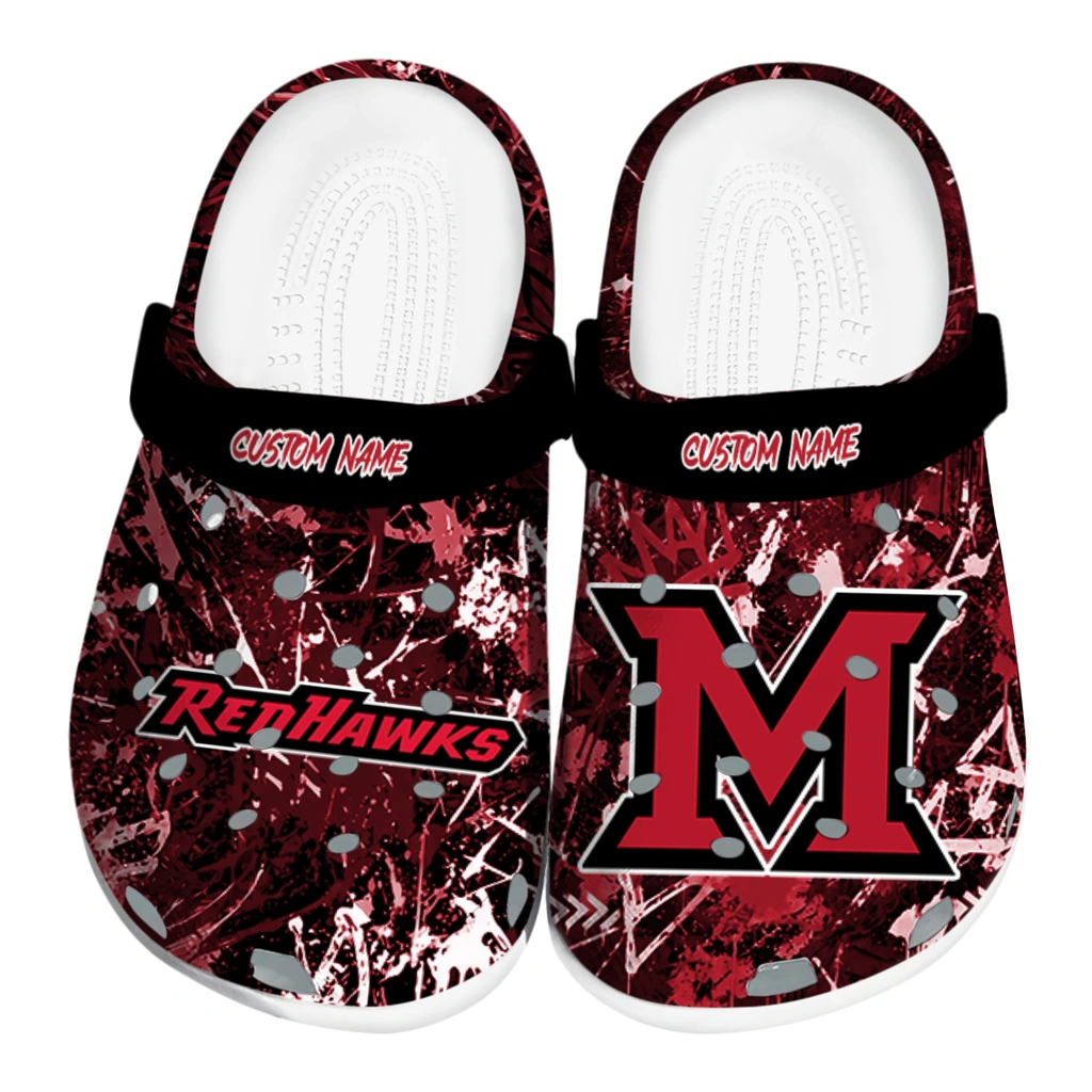 miami-redhawks-clog-personalized-graffiti-burst-red-black-best-selling.webp miami redhawks clog personalized graffiti burst red black best selling
