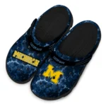 michigan-wolverines-clog-custom-cracked-energy-blue-black-best-selling.webp