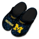 michigan-wolverines-clog-personalized-circuit-geometry-blue-black-best-selling.webp