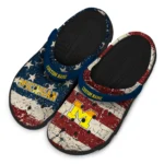 michigan-wolverines-clog-personalized-distressed-stripes-blue-red-blue-best-selling.webp