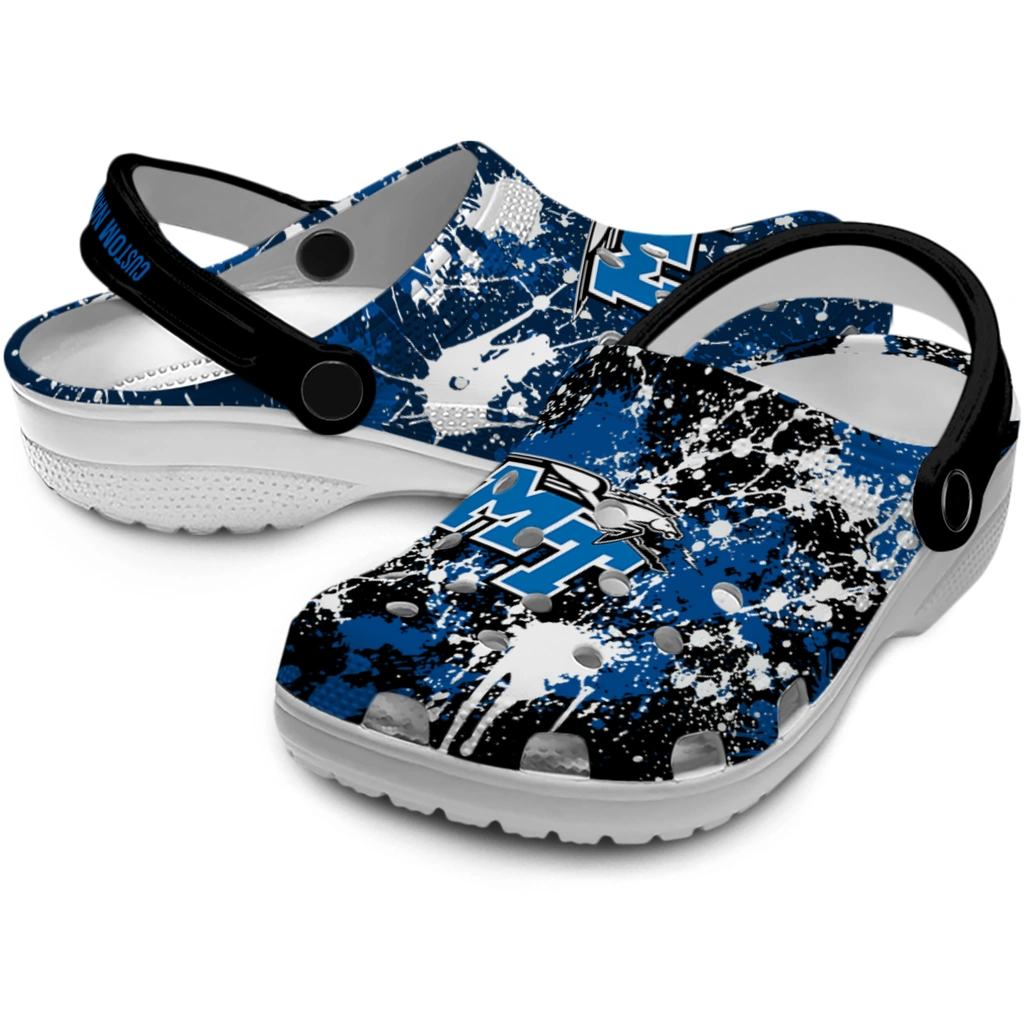 middle-tennessee-blue-raiders-clog-custom-splatter-splash-blue-black-high-quality.webp