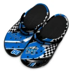 Middle Tennessee Blue Raiders Clogs – Personalized Circuit Geometry Blue Black 1