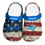 Middle Tennessee Blue Raiders Clogs - Personalized Distressed Stripes Blue Red Blue 1 middle-tennessee-blue-raiders-clog-personalized-distressed-stripes-blue-red-blue-best-selling.webp