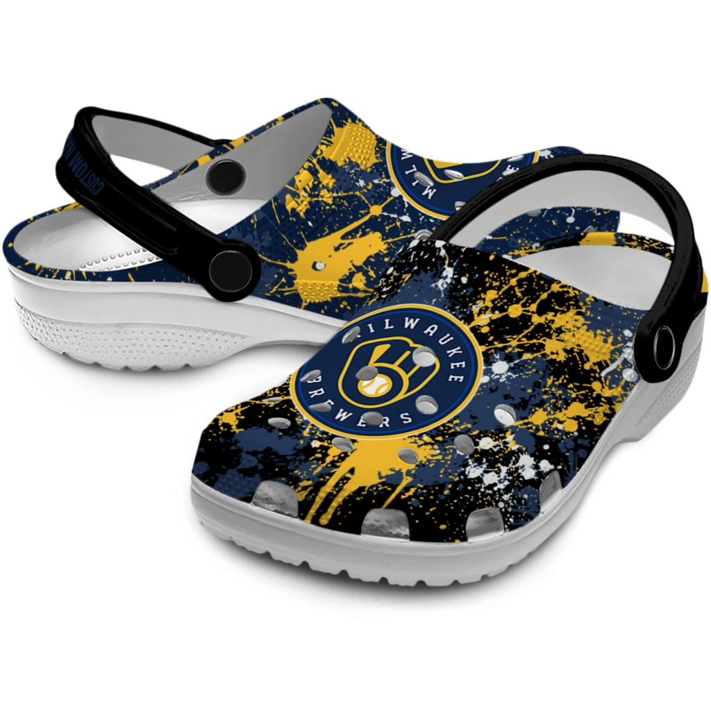 milwaukee-brewers-clog-custom-splatter-splash-navy-blue-black-high-quality.webp