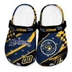 milwaukee-brewers-clog-customized-checkered-streaks-navy-blue-black-best-selling.webp