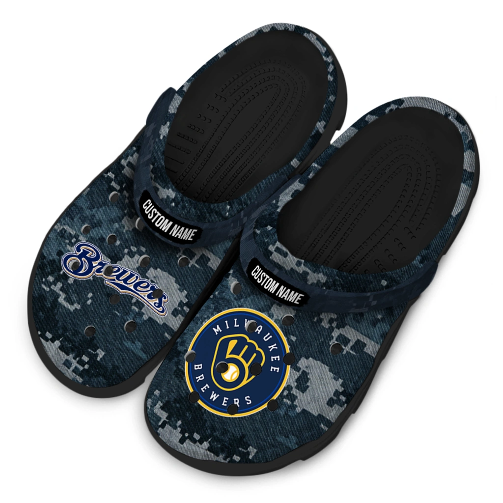 milwaukee-brewers-clog-personalized-digital-camo-navy-blue-latest-model.webp