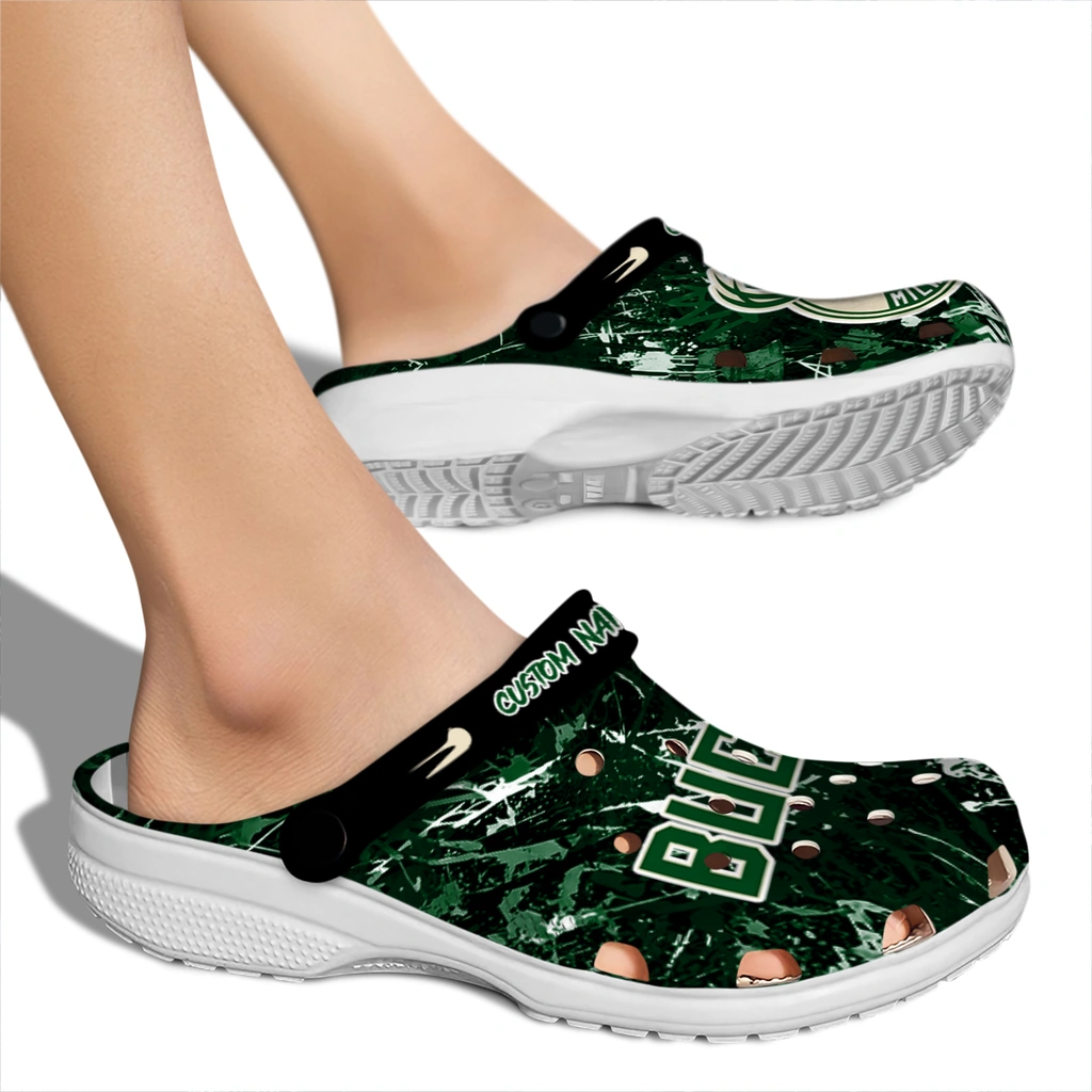 milwaukee-bucks-clog-customized-graffiti-burst-green-black-fashion-forward.webp