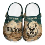 Milwaukee Bucks Clogs - Personalized Cracked Landscape Fir Green Beige 1 milwaukee-bucks-clog-personalized-cracked-landscape-fir-green-beige-best-selling.webp