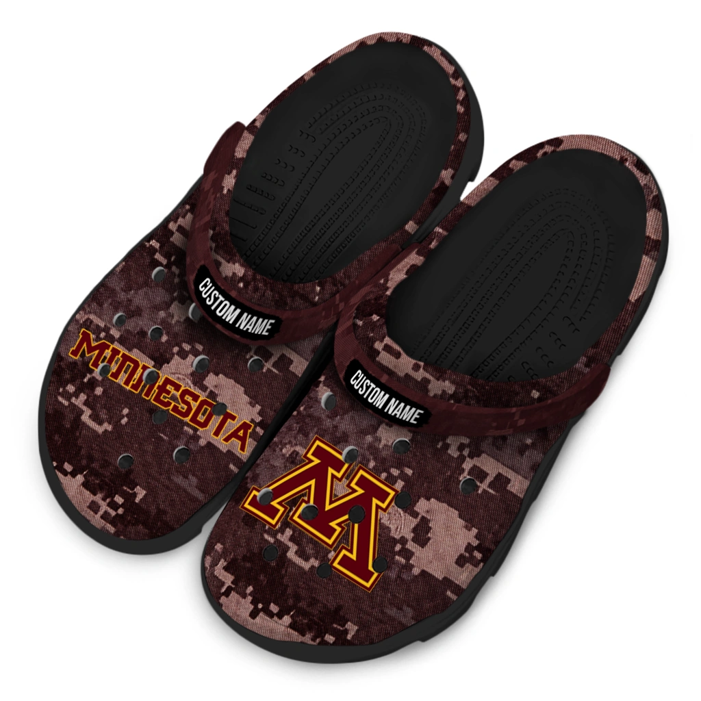 minnesota-golden-gophers-clog-custom-digital-camo-maroon-latest-model.webp