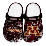 Minnesota Golden Gophers Clogs - Personalized Graffiti Burst Maroon Black 1 minnesota-golden-gophers-clog-personalized-graffiti-burst-maroon-black-best-selling.webp