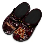 minnesota-golden-gophers-clog-personalized-graffiti-burst-maroon-black-best-selling.webp