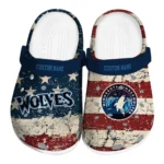 minnesota-timberwolves-clog-custom-distressed-stripes-midnight-blue-red-blue-best-selling.webp