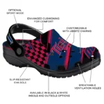 Minnesota Twins Clogs – Custom Circuit Geometry Navy Black 1
