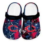 Minnesota Twins Clogs - Customized Splatter Splash Navy Black 1 minnesota-twins-clog-customized-splatter-splash-navy-black-best-selling.webp