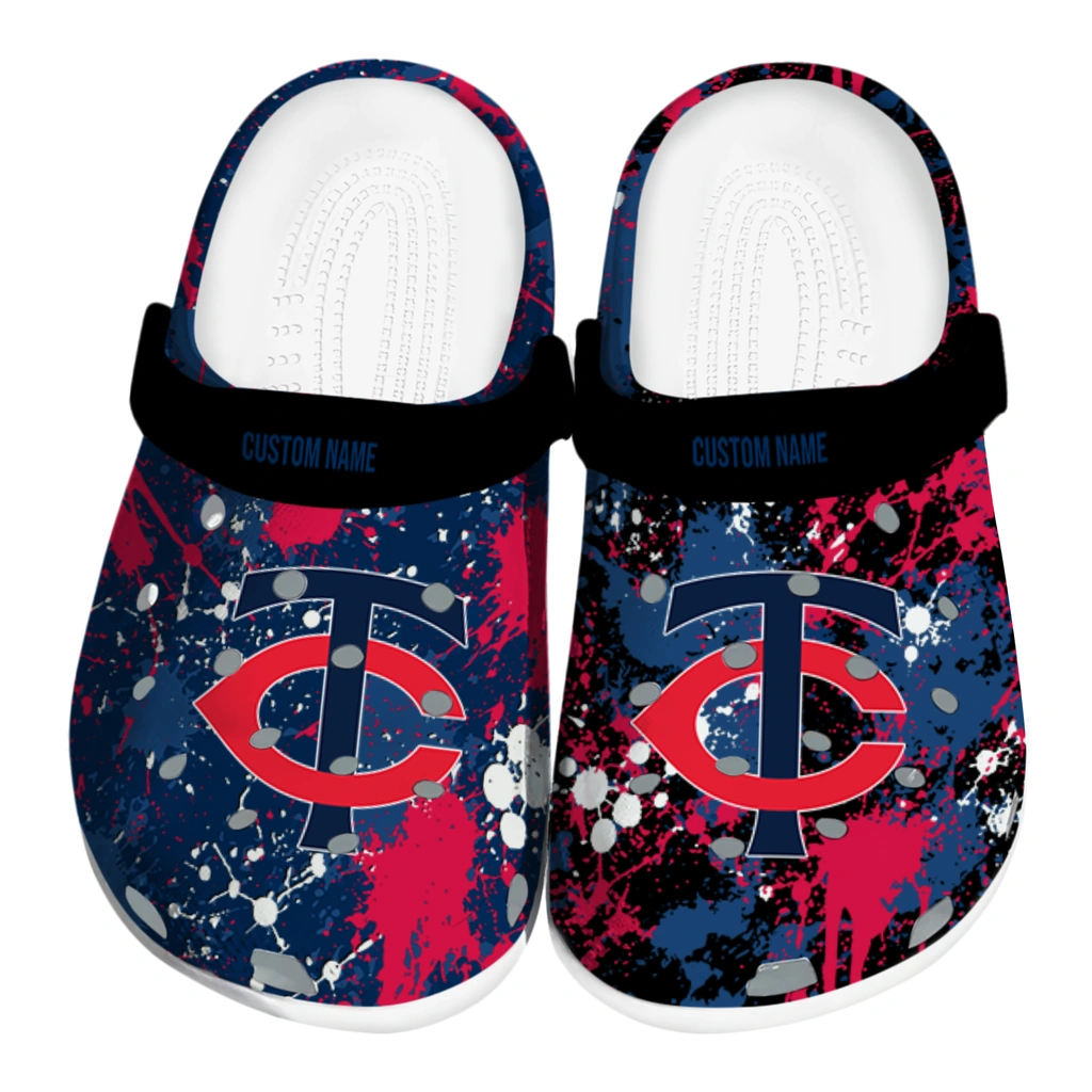 minnesota-twins-clog-customized-splatter-splash-navy-black-best-selling.webp minnesota twins clog customized splatter splash navy black best selling