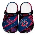 Minnesota Twins Clogs - Personalized Checkered Streaks Navy Black 1 minnesota-twins-clog-personalized-checkered-streaks-navy-black-best-selling.webp