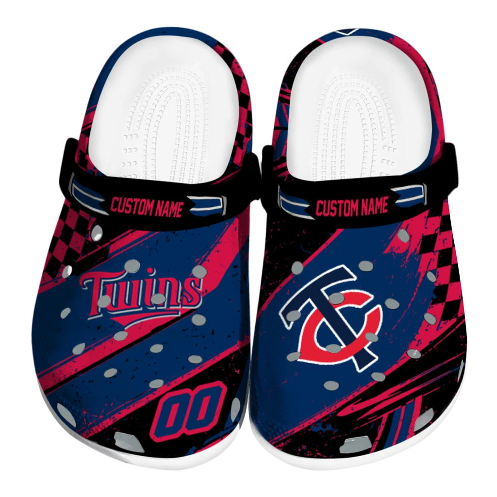 minnesota-twins-clog-personalized-checkered-streaks-navy-black-best-selling.webp minnesota twins clog personalized checkered streaks navy black best selling