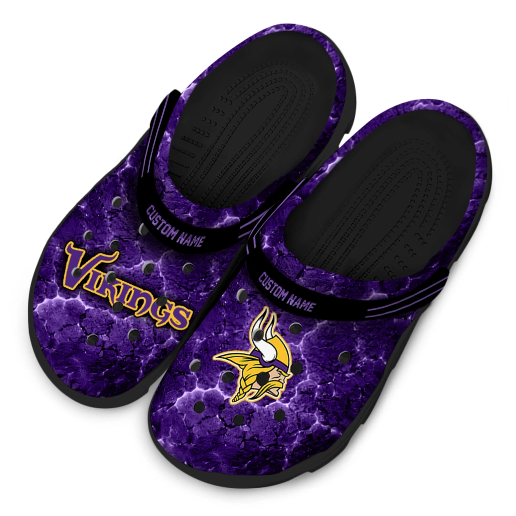 minnesota-vikings-clog-personalized-cracked-energy-purple-black-latest-model.webp