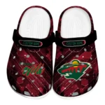 Minnesota Wild Clogs - Custom Circuit Geometry Red Black 1 minnesota-wild-clog-custom-circuit-geometry-red-black-best-selling.webp