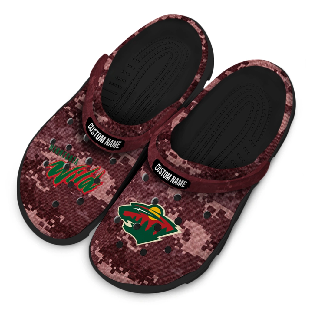 minnesota-wild-clog-custom-digital-camo-red-latest-model.webp