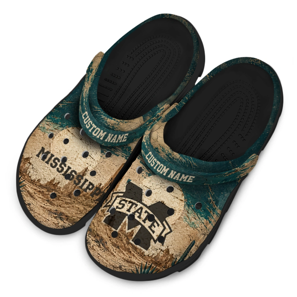 mississippi-state-bulldogs-clog-custom-cracked-landscape-fir-green-beige-latest-model.webp