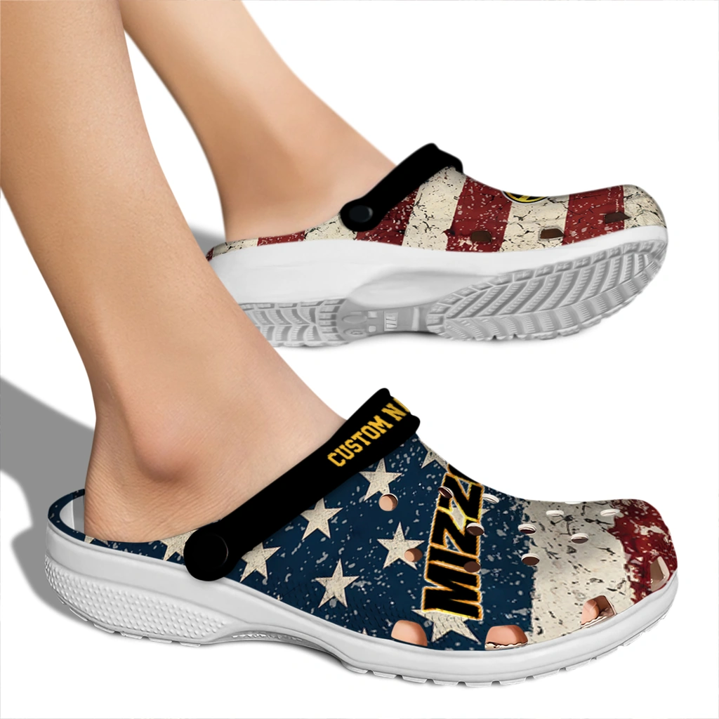 missouri-tigers-clog-customized-distressed-stripes-black-red-blue-fashion-forward.webp