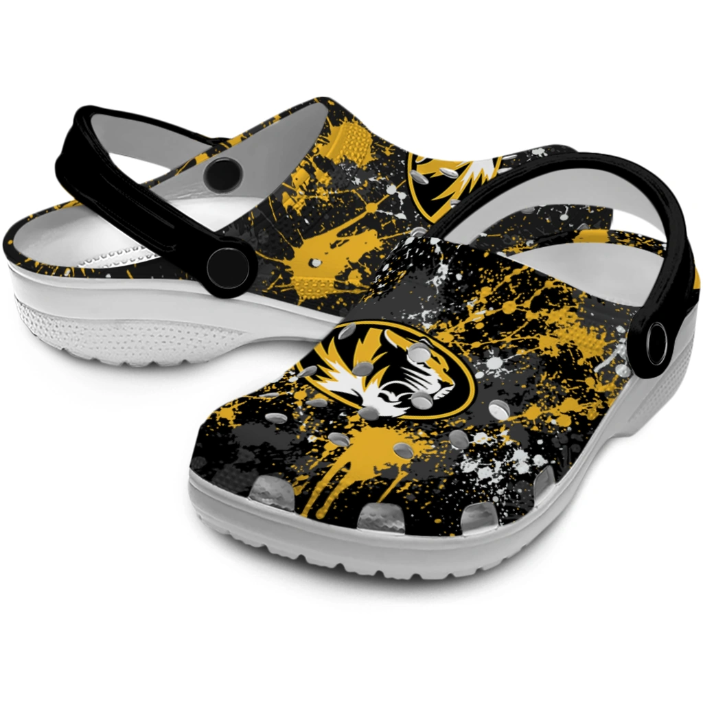missouri-tigers-clog-personalized-splatter-splash-black-high-quality.webp
