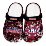 Montreal Canadiens Clogs - Custom Graffiti Burst Red Black 1 montreal-canadiens-clog-custom-graffiti-burst-red-black-best-selling.webp