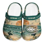 montreal-canadiens-clog-personalized-wave-scene-fir-green-best-selling.webp