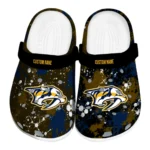 Nashville Predators Clogs - Custom Splatter Splash Gold Black 1 nashville-predators-clog-custom-splatter-splash-gold-black-best-selling.webp