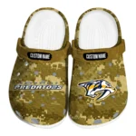 Nashville Predators Clogs - Personalized Digital Camo Gold 1 nashville-predators-clog-personalized-digital-camo-gold-best-selling.webp