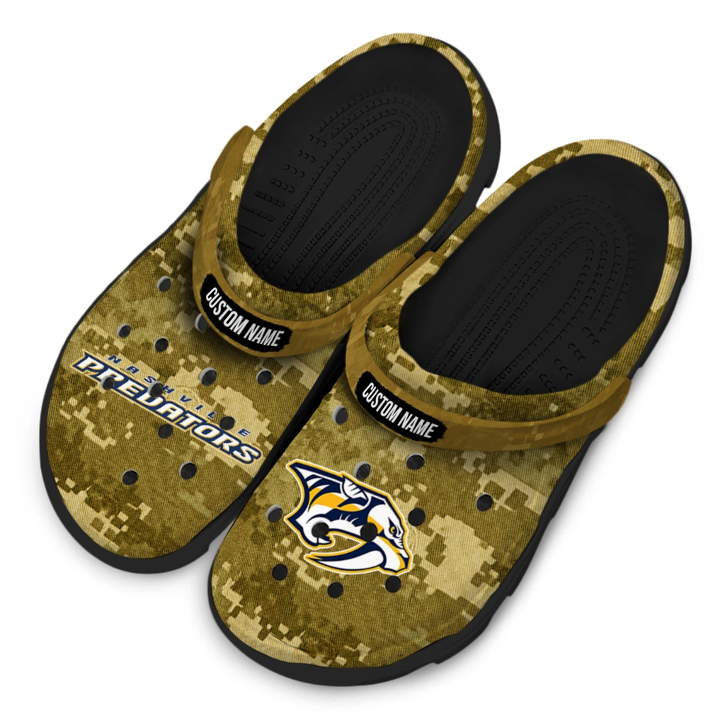 nashville-predators-clog-personalized-digital-camo-gold-latest-model.webp
