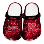 Nebraska Cornhuskers Clogs - Custom Cracked Energy Red Black 1 nebraska-cornhuskers-clog-custom-cracked-energy-red-black-best-selling.webp