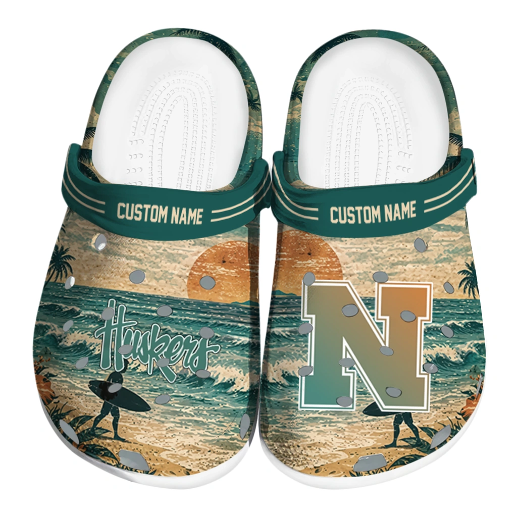 nebraska-cornhuskers-clog-custom-wave-scene-fir-green-best-selling.webp nebraska cornhuskers clog custom wave scene fir green best selling