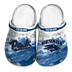 Nevada Wolf Pack Clogs - Customized Wave Swirl Blue White 1 nevada-wolf-pack-clog-customized-wave-swirl-blue-white-best-selling.webp